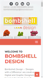 Mobile Screenshot of bombshelldesign.co.uk